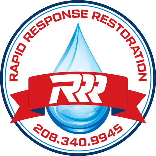 Rapid Response Restoration - Circle Logo White